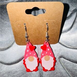 Valentine's Day Gnome Earrings for Women Cute Earrings